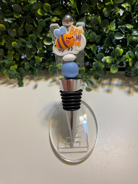 "Bee Mine" Wine Stopper
