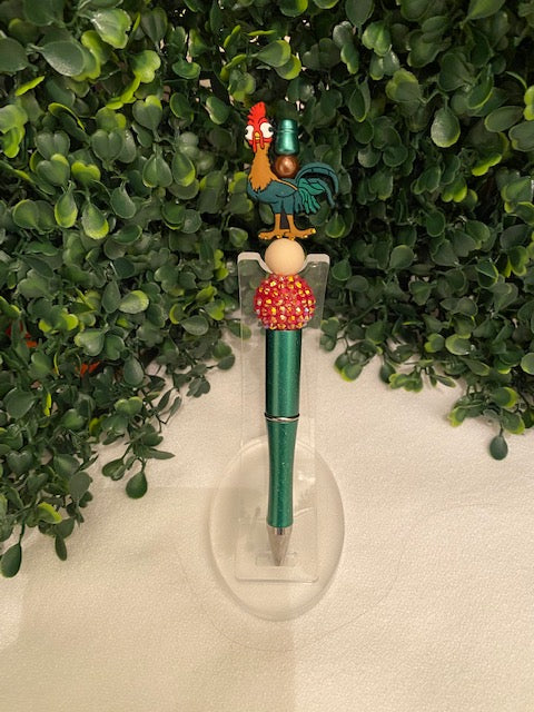 Dumb Chicken Beaded Pen