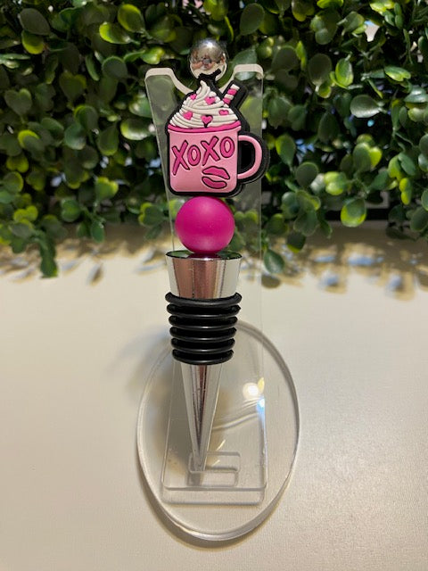 Cup of Cocoa Wine Stopper